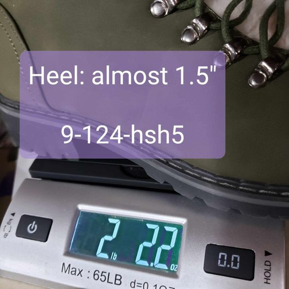 Jessica Carylye Becca 17L sz 11 Green Faux Fur Lace Up Booties AS IS NO BOX - Picture 9 of 9